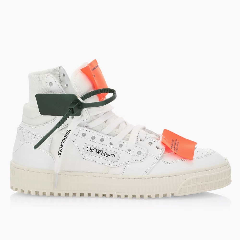 Off-White High-Top Sneakers